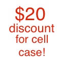 Get $20 Discount from a cell phone case when you repair your phone with us!