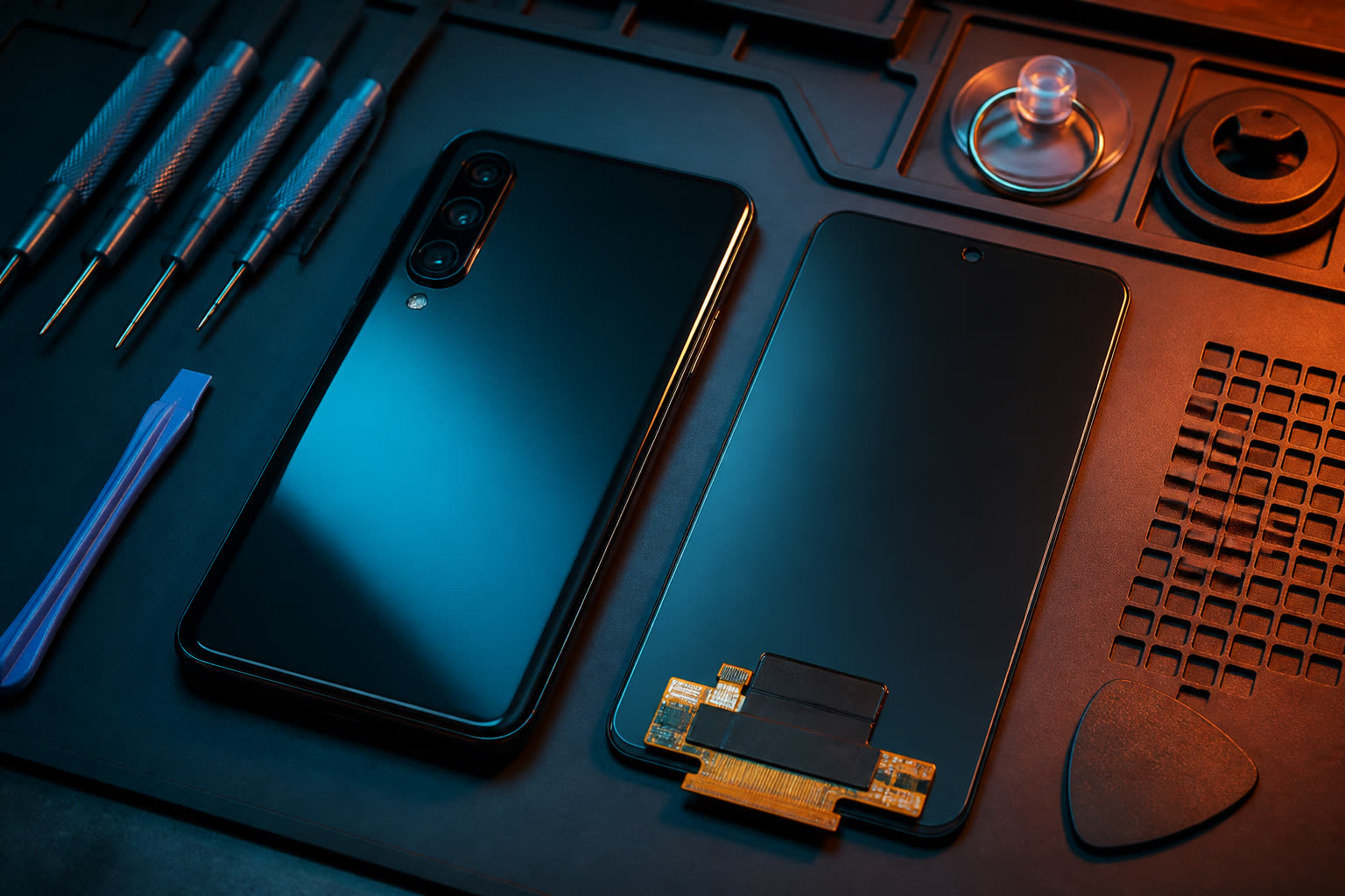 Android phone and replacement screen